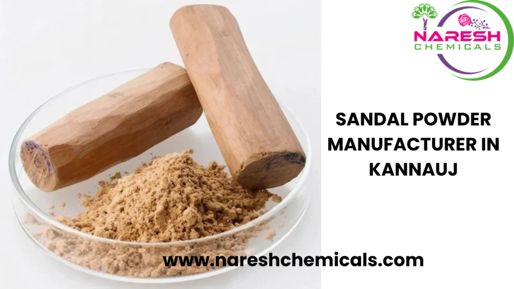 Manufacturing Sandalwood Powder in Kannauj